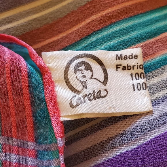 Vintage Silk Scarf - Picture 3 of 3